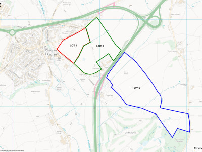 LOCATION PLAN OF THE LEAGUER LANDS THE LODGE LANDS
