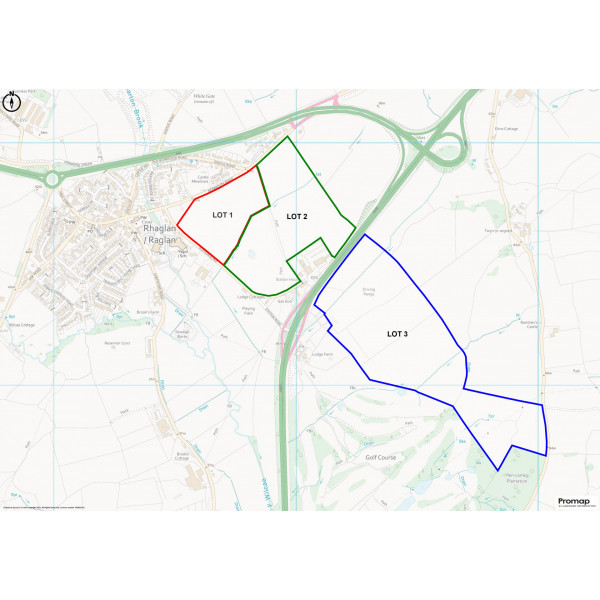 LOCATION PLAN OF THE LEAGUER LANDS THE LODGE LANDS