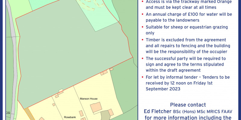Land to Let at Manson Lane Monmouth