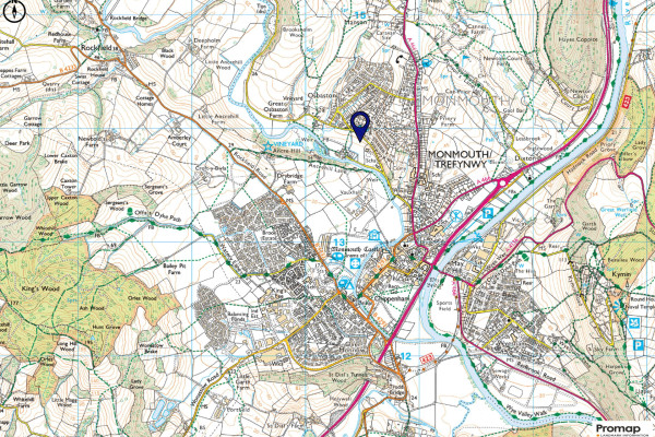 1 25k Plan Land at Osbaston