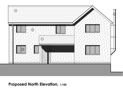 Proposed North Elevation