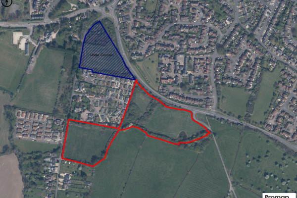 Land off Up Hatherley Way Aerial Plan