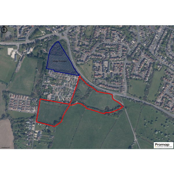 Land off Up Hatherley Way Aerial Plan